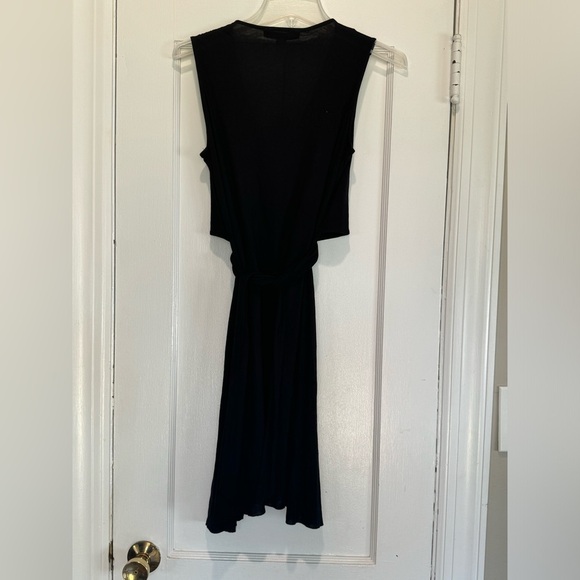All Saints Black Jayda Jersey Dress NWT​ - Picture 4 of 9